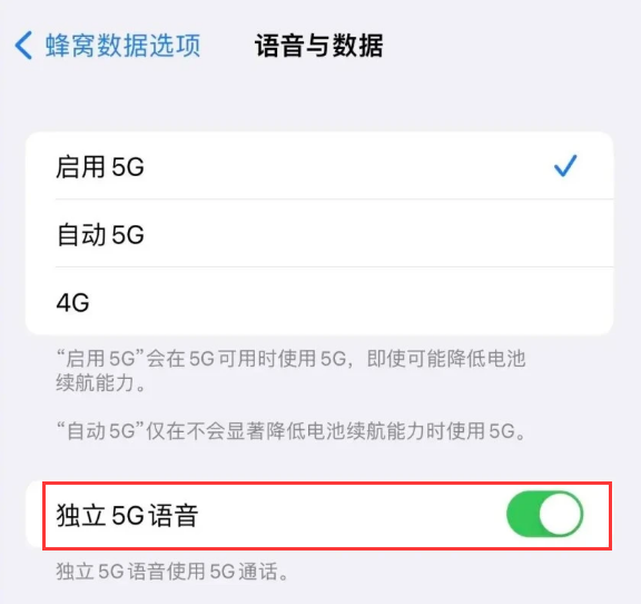 平山苹果14维修分享iPhone 14 Pro如何开启VoNR 