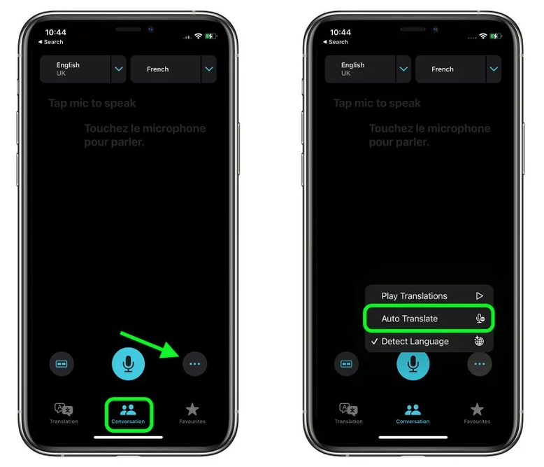 平山苹果手机维修分享iOS 15 “翻译” App 新改进 
